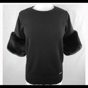 MICHAEL Michael Kors black Derby sweater large